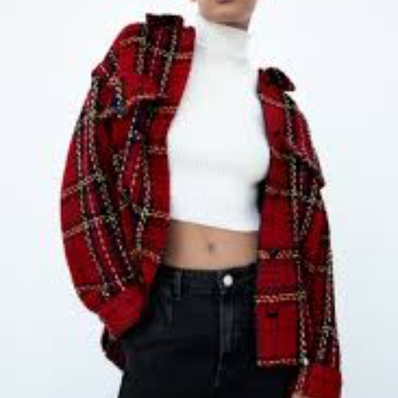 ZARA Textured Jacket - Picture 3 of 7